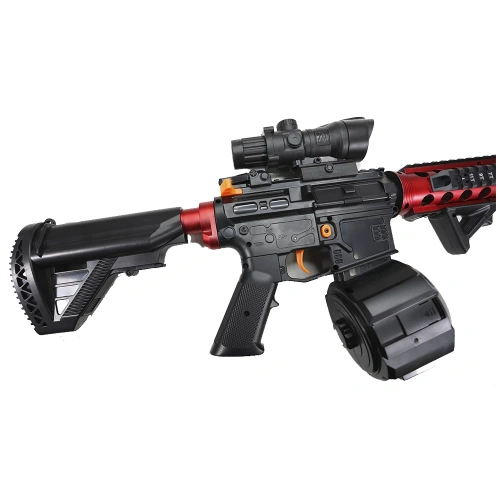 Модель автомата для гидробола CYMA M4A1, 2 магазина, прицел, черный, 6+ фото 8