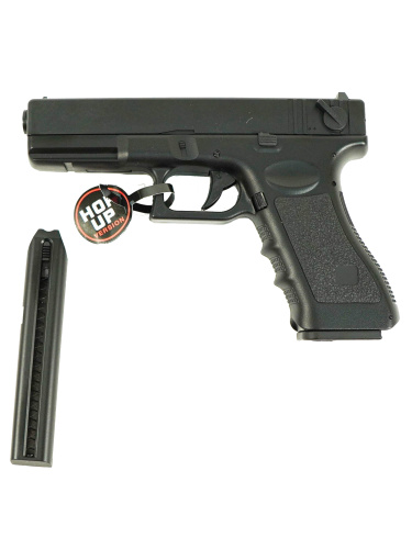Модель пистолета (Cyma) CM030S GLOCK 18C, MOSFET, зарядка через USB
