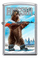 Зажигалка Zippo 207 "RUSSIAN BEAR"