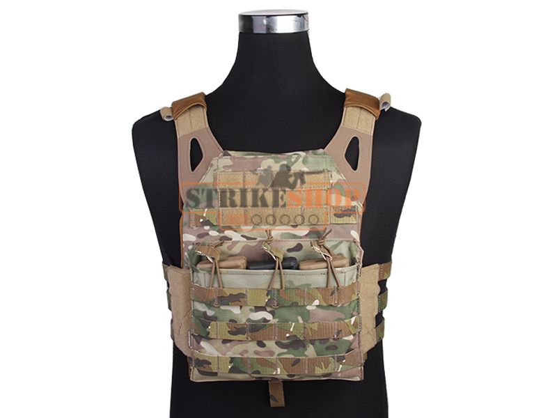 Tactical Gear / тактический бронежилет JPC. JPC Plate Carrier Jumper. Бронежилет Эмерсон. Разгрузка тактическая "Jumpable Plate Carrier" черная.