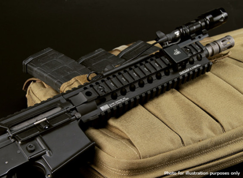 Тактическое цевье MADBULL DANIEL DEFENSE OMEGA X RAIL (9 INCH / BLACK) фото 6