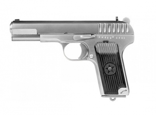Модель пистолета (WE) TT Silver