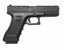 Модель пистолета (KJW)  Glock 17 GBB CO2 черный