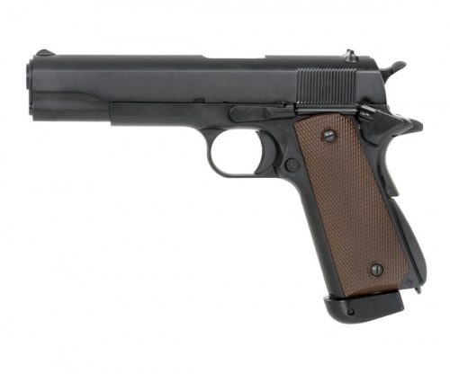 Модель пистолета (KJW)  COLT M1911A1 GBB CO2 черный