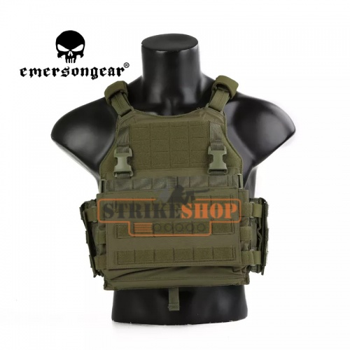 Жилет тактический олива Emersongear VS Style SCARAB tactical Vest/RG EM7406RG фото 2