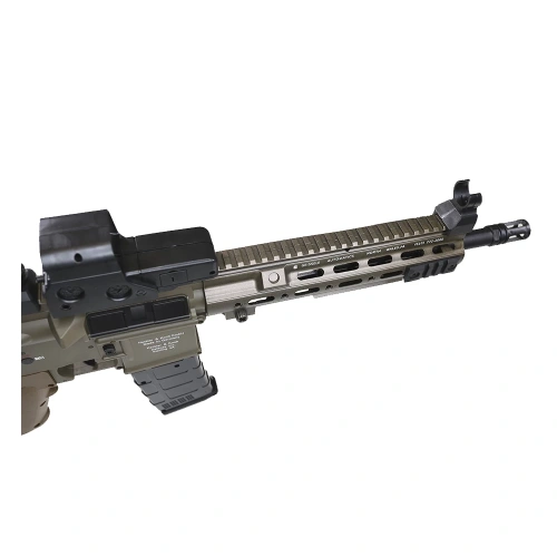 Модель автомата для гидробола RG HK416 с прицелом, песочный фото 7