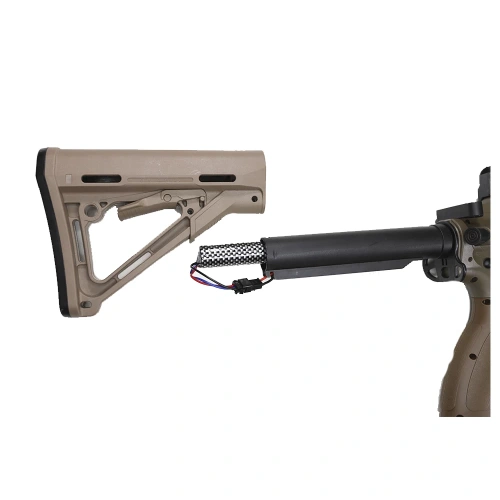 Модель автомата для гидробола RG HK416 с прицелом, песочный фото 8