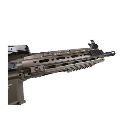 Модель автомата для гидробола RG HK416 с прицелом, песочный фото 4