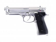 Модель пистолета (WE) BERETTA M92S, Matte Chrome